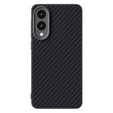 Etui do Samsung Galaxy S25 Edge, ABEEL Efekt karbonu, do MagSafe, czarne