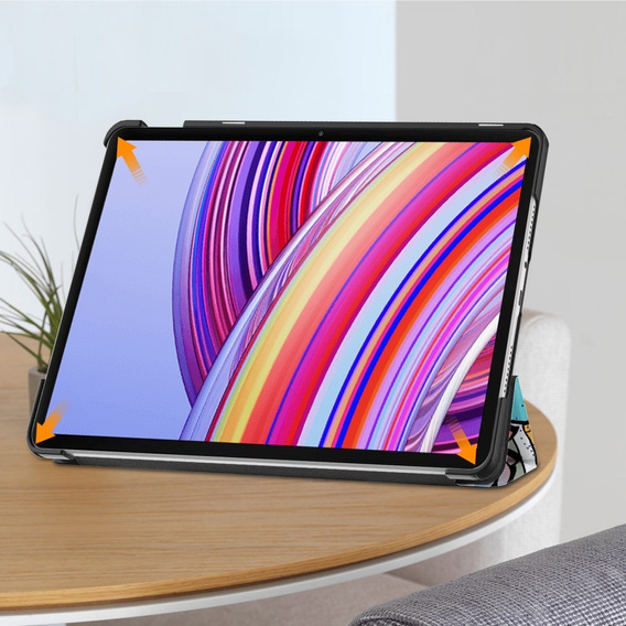 Etui do Xiaomi Redmi Pad Pro / Xiaomi Poco Pad, Smartcase, graffiti