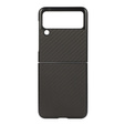 Etui Carbon Fiber do Samsung Galaxy Z Flip 3, czarne