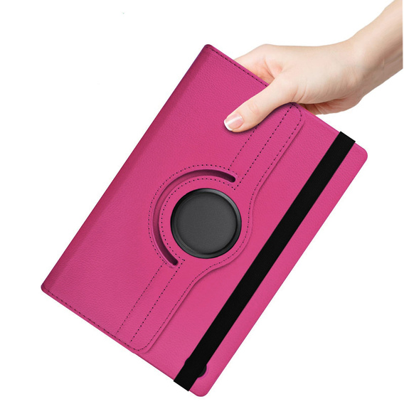 Etui do Lenovo Tab M10 Plus 10.6 Gen 3 TB-125F TB-128F, Obrotowe 360, Różowe