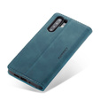 Etui CASEME do Huawei P30 Pro, Leather Wallet Case, niebieskie