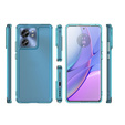 Etui do Motorola Edge 40, Fusion Hybrid, niebieskie