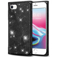 Etui Square Glitter do iPhone 7/8/SE 2020/SE 2022, Black
