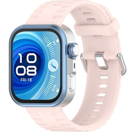 Pasek Silikonowy do Huawei Watch Fit 4 / 4 Pro / 3, Różowy