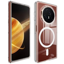 Etui do Honor Magic V3 5G, Fusion Hybrid, do MagSafe, przezroczyste