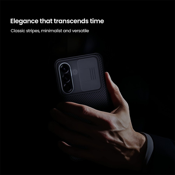 Etui NILLKIN do Samsung Galaxy A57 5G, Camshield Pro, przezroczyste / czarne