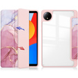 Stylowe etui do Xiaomi Redmi Pad SE 8.7" – Smartcase Hybrid Marble różowe