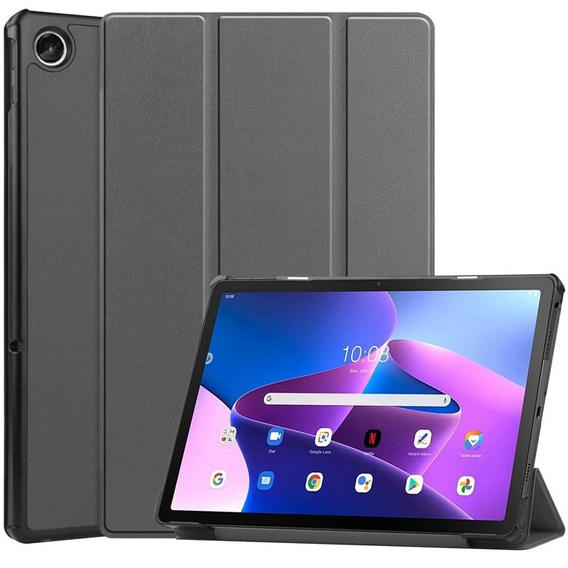 Etui do Lenovo Tab M10 Plus 10.6 Gen 3 TB-125F TB-128F, Smartcase, szare