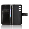 Etui z klapką do OnePlus Nord 5, Crazy Horse Wallet, czarne