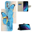 Etui z klapką do Samsung Galaxy M15 5G, Wallet, Butterfly