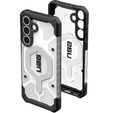 Etui Urban Armor Gear do Galaxy S25 FE, Pathfinder MagSafe, ice / silver