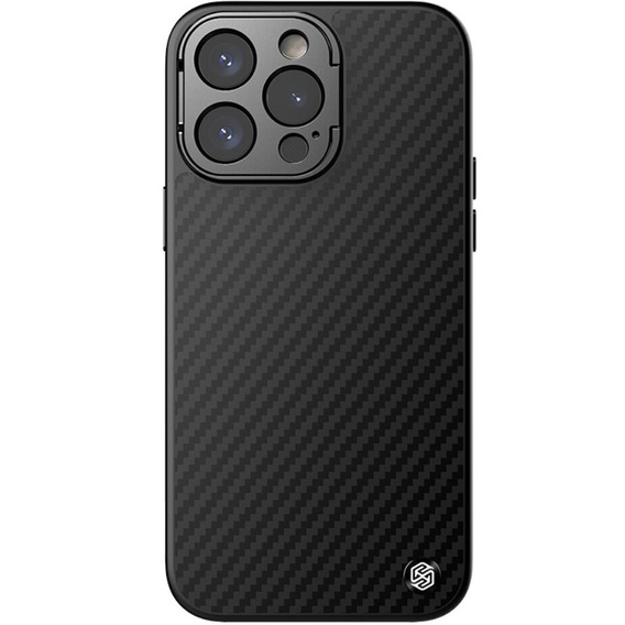 Etui NILLKIN do iPhone 15 Pro Max, CamShield CarboProp, włókno węglowe czarne