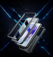 Etui pancerne do Samsung Galaxy A55, Dexnor Full Body (Two Frames), czarne