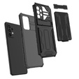 Zestaw Etui do Samsung Galaxy A33 5G, Pancerne Protect, Czarne + Szkło