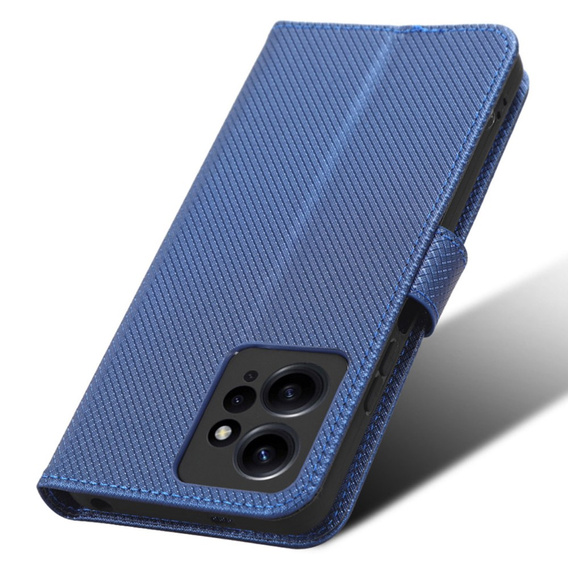 Etui z klapką do Xiaomi Redmi Note 12 4G, Wallet Smart Magnet, niebieskie