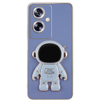 Etui do Oppo A79 5G, Astronaut, niebieskie