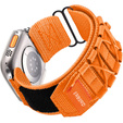 Pasek Nylonowy ERBORD Runner do Apple Watch 1/2/3/4/5/6/7/8/9/10/11/SE Ultra 1/2/3 42/44/45/46/49mm, Pomarańczowy