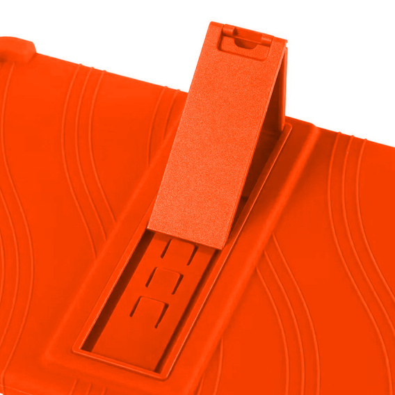 Etui silikonowe do Xiaomi Redmi Pad SE 11", Impact, pancerne, pomarańczowe