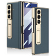 Etui GKK do Samsung Galaxy Z Fold7 5G ze szkłem i podstawką – zielone