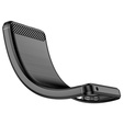 Etui do Motorola Edge 30 Pro, Karbon, czarne