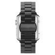 Bransoleta do Apple Watch 1/2/3/4/5/6/7/8/9/10/11/SE Ultra 1/2/3 42/44/45/46/49mm, Czarna
