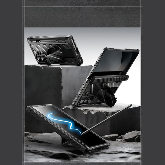 Etui Supcase Unicorn Beelte Pro do Samsung Galaxy Z Fold7 5G, Czarne