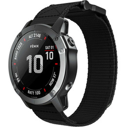 Pasek nylonowy do Garmin 22mm, Czarny