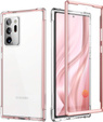 Etui do Samsung Galaxy Note 20 Ultra, Suritch Full Body, przezroczyste / różowe rose gold