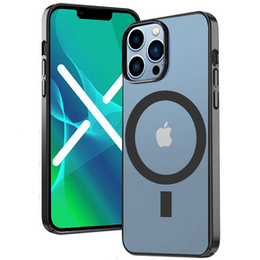 Etui do iPhone 13 Pro Max, ERBORD Hybrid MagSafe Case, czarne