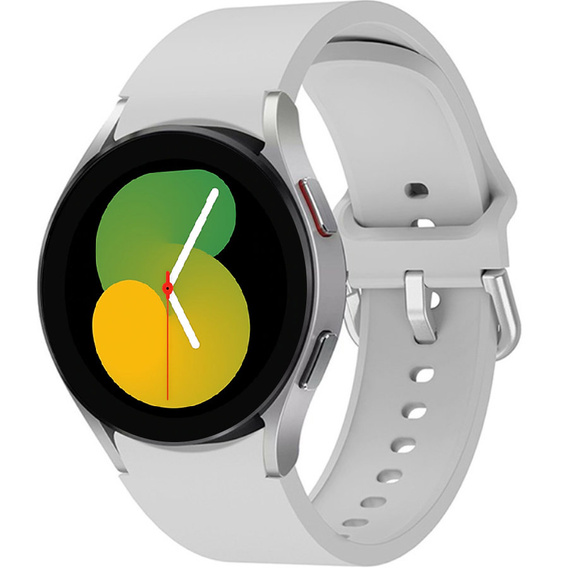 Pasek Silikonowy do Samsung Galaxy Watch 4/5/6/7 40/42/43/44/45/46/47mm, Szary