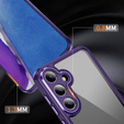 Etui do Samsung Galaxy S24, ERBORD Impact Guard, ciemnofioletowe