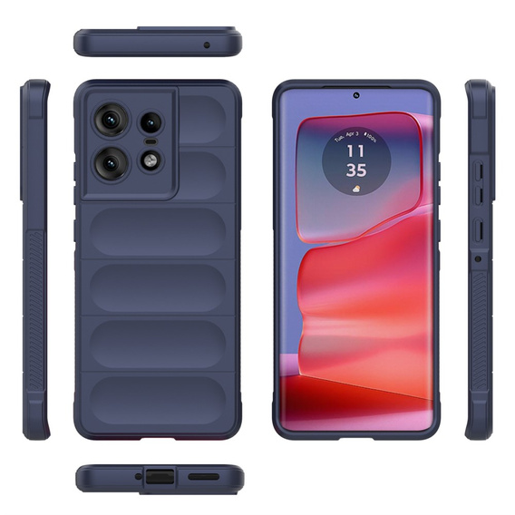 Etui do Motorola Edge 50 Pro, Gaming Shockproof, granatowe