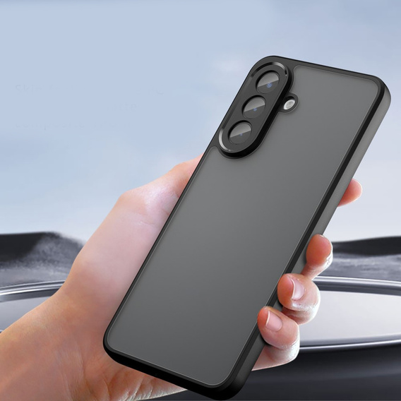 Etui do Samsung Galaxy A57 5G, Fusion Hybrid, matowe czarne