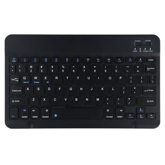 Mini klawiatura bezprzewodowa Bluetooth do tabletu, czarna