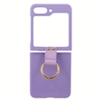 Etui GKK Ring Holder do Samsung Galaxy Z Flip7 FE / Z Flip6, fioletowe