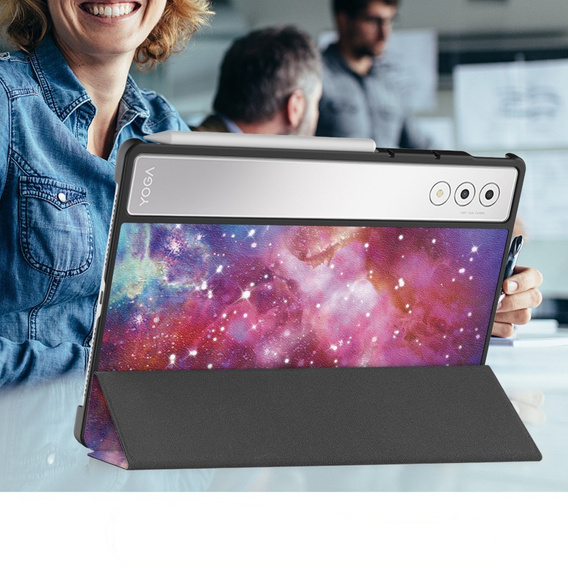 Etui do Lenovo Yoga Tab Plus 12,7", Smartcase, galaxy
