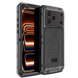 Etui Wodoodporne IP68 do iPhone 17 Pro Max, czarne