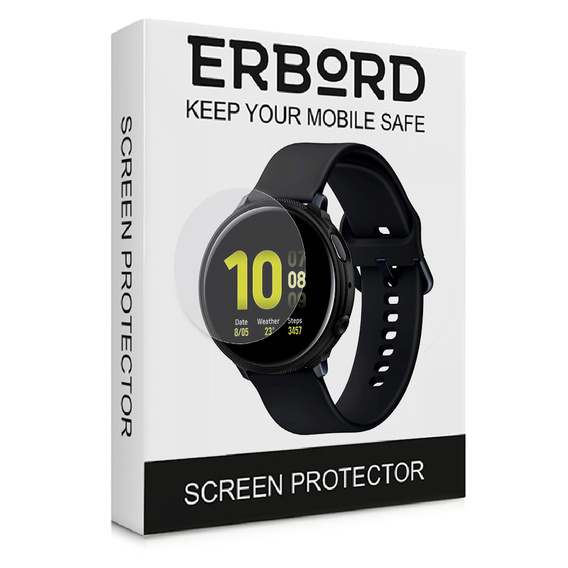3x Folia Hydrożelowa ERBORD do Samsung Galaxy Watch Active 2 40mm
