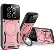 Etui pancerne do Realme 12 Pro 5G / 12 Pro+ 5G, Magnetic Ring, różowe