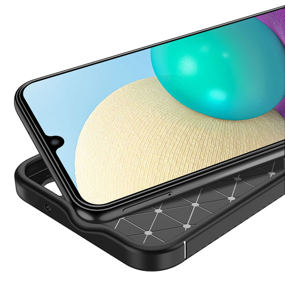 Etui do Samsung Galaxy A17 5G, Carbon Gel, czarne
