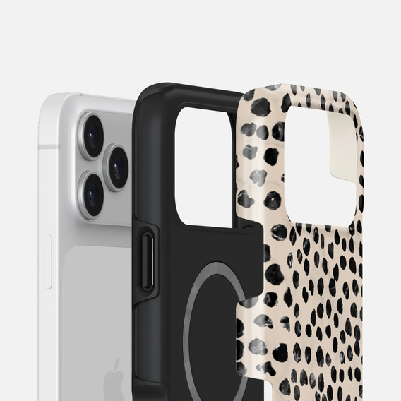 Etui Burga Tough MagSafe do iPhone 17 Pro - Almond Latte