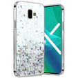 Etui do Samsung Galaxy J6 Plus, Glittery, przezroczyste