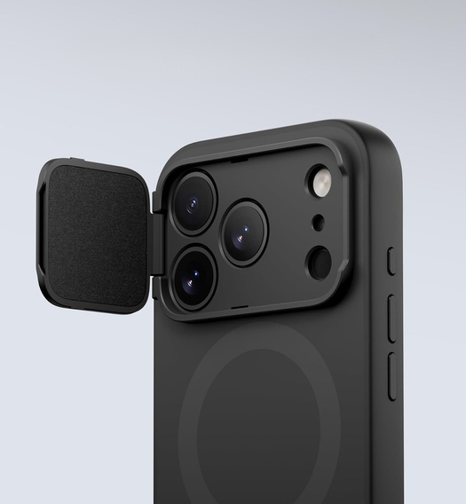Etui do iPhone 17 Pro, Suritch Shockproof, do MagSafe – czarne