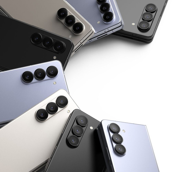 Szkło Nakładka Ringke na Aparat do Galaxy Z Fold 5, Czarne
