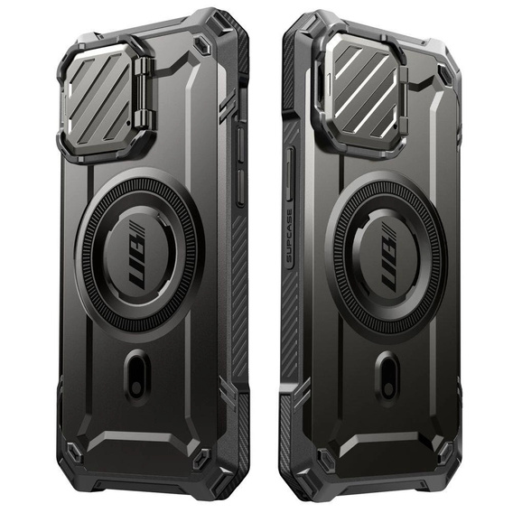 Etui Supcase do iPhone 15, Unicorn Beetle XT, Czarne