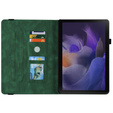 Etui do Samsung Galaxy Tab A11+, Butterfly, zielone