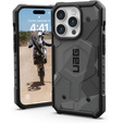 Etui Urban Armor Gear do iPhone 15 Pro, Pathfinder MagSafe Geo Camo, szare