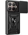 Etui pancerne do Xiaomi 15T Pro, CamShield Slide, czarne
