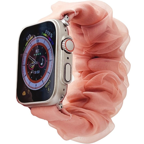 Pasek do Apple Watch 1/2/3/4/5/6/7/8/9/SE/Ultra/Ultra 2 42/44/45/49mm, Pomarańczowy