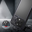 Etui do iPhone 14 Pro, CamShield Case, z podstawką, czarne